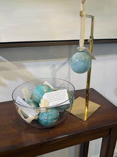 Load image into Gallery viewer, “Hope Ornament” 3 inch glass ornament with Romans 15:13 Bible Verse