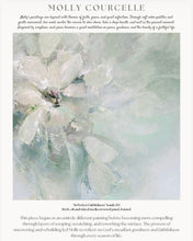Load image into Gallery viewer, “In Perfect Faithfulness” 36x36, original oil and mixed media on panel, framed.