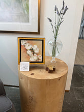Load image into Gallery viewer, “Blessings” Psalm 115:13, original oil painting, 6x6, with a deep gold floater frame