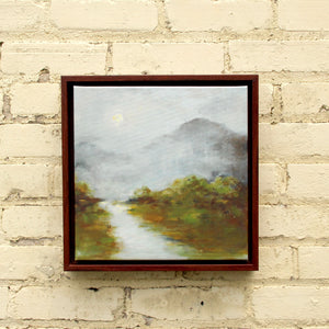 Lift Up Your Eyes - Genesis 13:14, 8x8 Giclee on Canvas