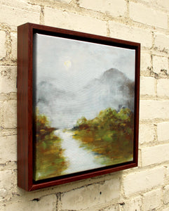 Lift Up Your Eyes - Genesis 13:14, 8x8 Giclee on Canvas